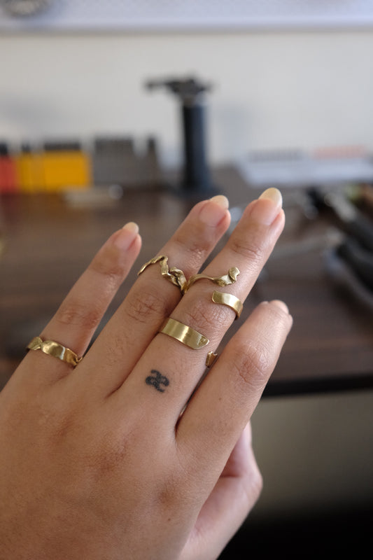 indigo ring (special custom)